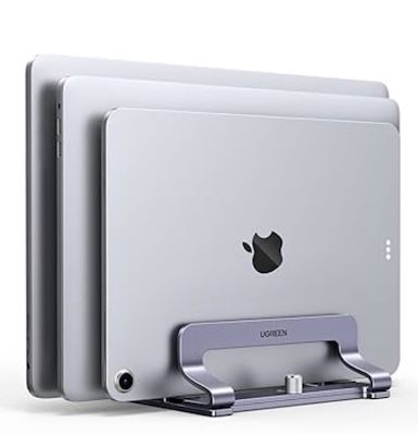 👨‍💻 UGREEN vertikaler Laptop-Ständer aus Aluminium mit 3 Slots für 23,16€ (statt 30€)