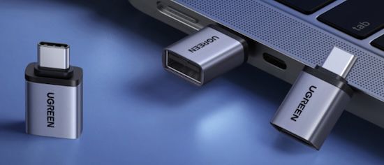 💻 4er Pack UGREEN USB A auf USB C Adapter für 7,98€ (statt 10€)