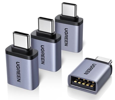 💻 4er Pack UGREEN USB A auf USB C Adapter für 7,98€ (statt 10€)