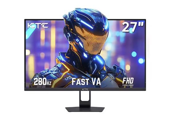 🖥️ KTC H27E22P   27 Zoll FHD Gaming Monitor bis 280 Hz für 115,20€ (statt 160€)
