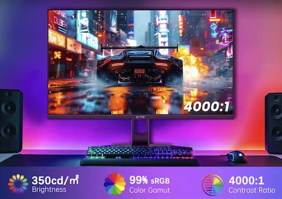 🖥️ KTC H27E22P   27 Zoll FHD Gaming Monitor bis 280 Hz für 115,20€ (statt 160€)