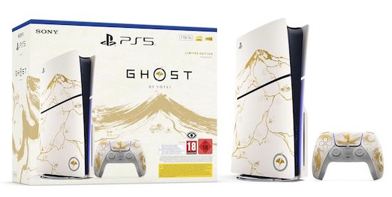 🎮 Sony PlayStation 5 Slim Ghost of Yotei Gold Limited Edition für 549,95€ (statt 589€)