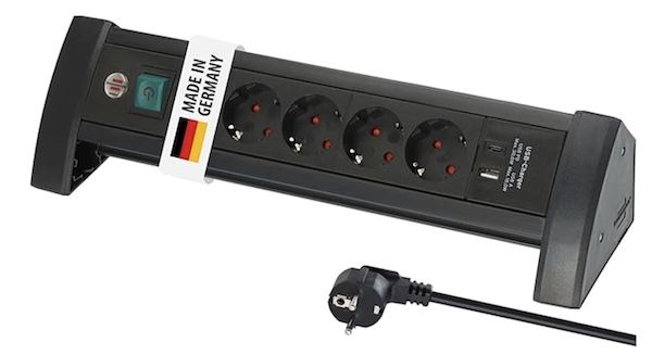 🔌 Brennenstuhl Premium Steckdosenleiste 4 Fach mit USB für 26,99€ (statt 38€)