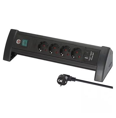 🔌 Brennenstuhl Premium Steckdosenleiste 4-Fach mit USB für 26,99€ (statt 38€)