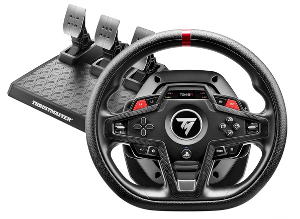 🏎️ THRUSTMASTER T248R Gaming Lenkrad inkl. Pedalset [PS 4,5 PC] für 239,99€ (statt 300€)