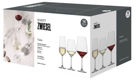 🥂 18er Set Schott Zwiesel Premium Wein  und Sektgläser für 28,85€ (statt 55€)