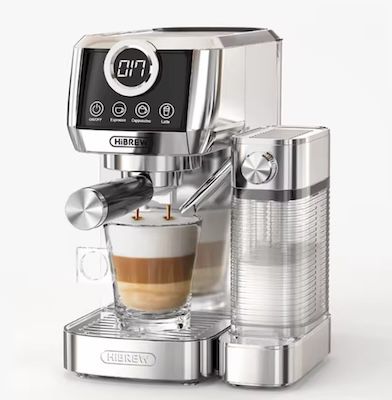 ☕️ HiBREW H13A halbautomatische Siebträgermaschine für 133,39€ (statt 179€)