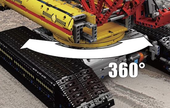🏗️ Mould King Liebherr LR13000 Technik Kran (über 2 Meter hoch) für 110€ (statt 180€)