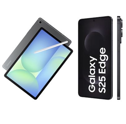 🔥 Samsung Galaxy S25 Edge + Galaxy Tab S10 FE für 659€ (statt 1.025€) + 75€ Bonus möglich