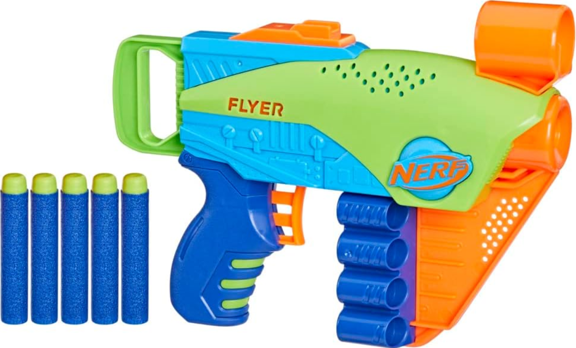 Nerf Elite Jr. Flyer Easy Play Schaumstoff Blaster für 5,20€ (statt 11€)