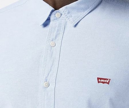 👔 Levis Long Sleeve Battery Housemark Slim Hemd für 30€ (statt 46€)