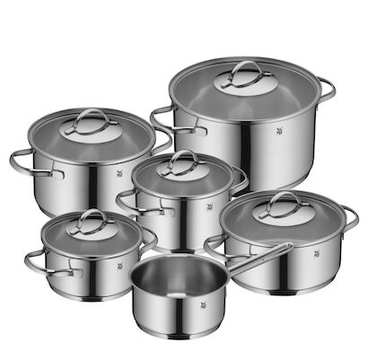 🥘 WMF Aparto 6-teiliges Kochgeschirr-Set aus Cromargan Edelstahl für 139,99€ (statt 200€)