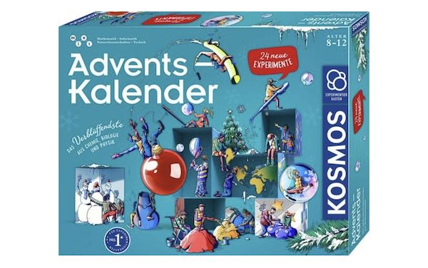 🧪 Kosmos Adventskalender mit 24 Experimenten für 19€ (statt 27€)