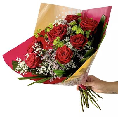 💐 Herzensfeuer Blumenstrauß + gratis Vase für 29,48€ (statt 38€)
