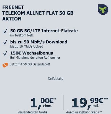 🔥 Telekom 50GB inkl. Allnet Flat für 19,99€ mtl. + 🧹 Xiaomi Saugroboter GRATIS + 🤑 190€ Bonus