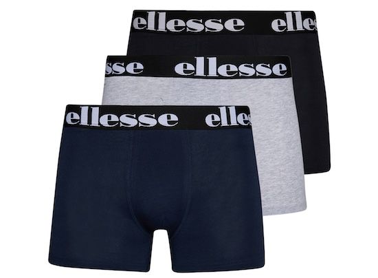 🩳 6x 3er Pack ellesse Owen Herren Boxershorts für 60,94€ (statt 102€)   nur 3,39€ je Boxer