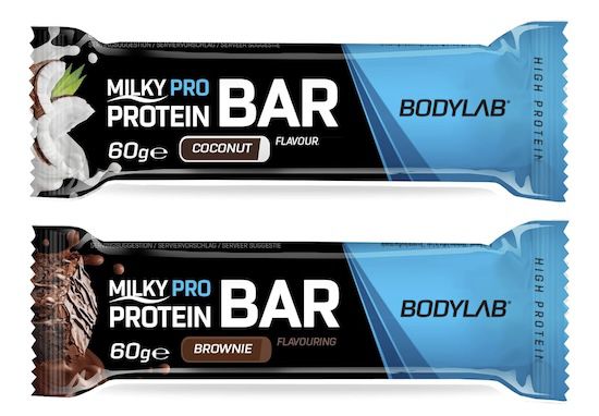 🍫 36x Bodylab Milky Pro Protein Bar (30% Eiweiß Anteil) für 41,58€ (statt 55€)