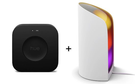 💡 Philips Hue Play Wallwasher RGB Tischleuchte inkl. neue Bridge Pro für 269,95€ + 50€ Cashback