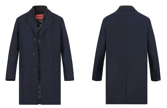 🧥 HUGO Mantel Milogan2541 aus Schurwolle für 339€ (statt 399€)