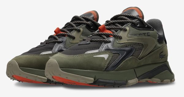 👟 Lacoste L003 Neo Tech Sneaker in Khaki für 60€ (statt 90€)   Gr. 43 46