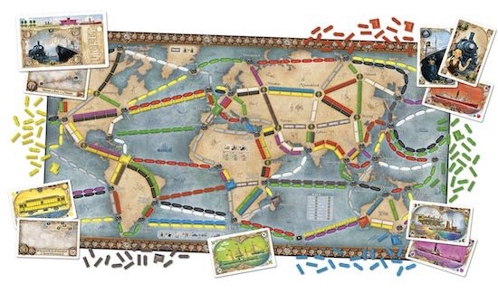🎲 Days of Wonder, Zug um Zug – Weltreise, Familienspiel für 38,99€ (statt 53€)