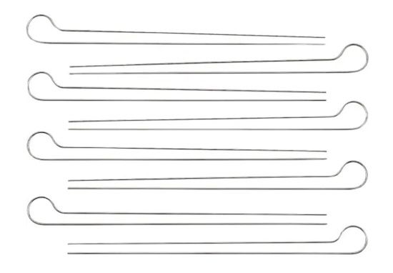 🍤 8er Set Weber Doppelspieße (30 cm lang) für 6,70€ (statt 14€)