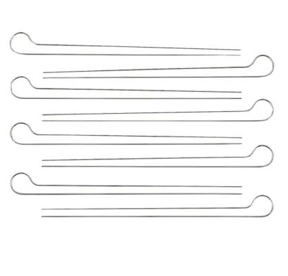 🍤 8er Set Weber Doppelspieße (30 cm lang) für 6,70€ (statt 14€)