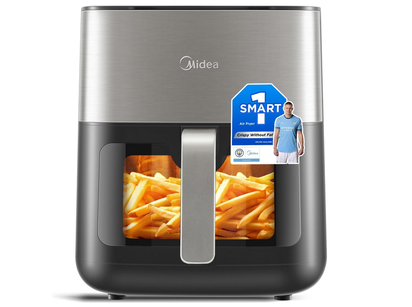🍟 MIDEA Digital Luftfritteuse 6,5L Airfryer 2.000W für 55,24€ (statt 85€)