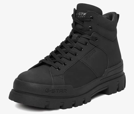 🥾 G-Star Raw  🥾 G Star Raw Lincoln Leder Schnürschuhe für 57,39€ (statt 83€)