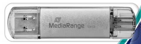 🌡️ MediaRange Silver 128GB USB 3.0 Stick + Typ-C für 7,49€ (statt 14€) 🌡️ MediaRange Silver 128GB USB 3.0 Stick + Typ C für 7,49€ (statt 14€)