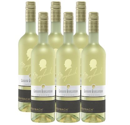 🥂 6x Maybach Grauer Burgunder trocken, 0,75 L für 20,69€ (statt 30€) 🥂 6x Maybach Grauer Burgunder trocken, 0,75 L für 20,69€ (statt 30€)