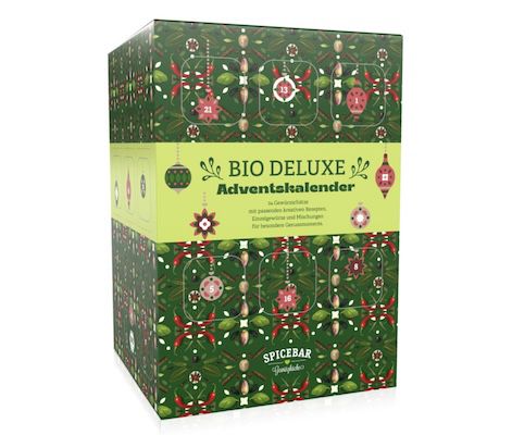 🧂 Spicebar Bio-Deluxe Gewürz-Adventskalender inkl. Rezepte für 54,68€ (statt 100€) 🧂 Spicebar Bio Deluxe Gewürz Adventskalender inkl. Rezepte für 54,68€ (statt 100€)