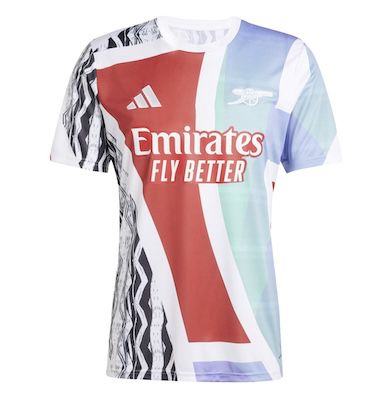 👕 adidas FC Arsenal 24/25 Pre-Match Shirt für 28€ (statt 57€) – nur S + M 👕 adidas FC Arsenal 24/25 Pre-Match Shirt für 28€ (statt 57€) – nur S + M