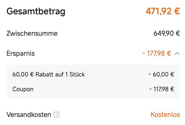 🔥 Android Starter-Pack 📱 Xiaomi 15T (256 GB) + Redmi Pad Pro für 471,92€ (statt 641€) 🔥 Android Starter Pack 📱 Xiaomi 15T (256 GB) + Redmi Pad Pro für 471,92€ (statt 641€)