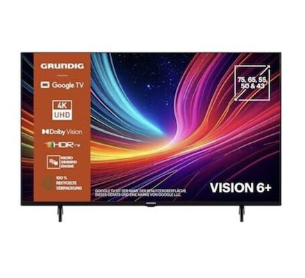 📺 Grundig VOE 74 – 43 Zoll UHD LED-Fernseher für 205,94€ (statt 300€) 📺 Grundig VOE 74 – 43 Zoll UHD LED-Fernseher für 205,94€ (statt 300€)