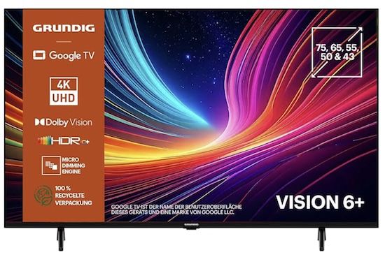 📺 Grundig VOE 74 - 43 Zoll UHD LED-Fernseher für 205,94€ (statt 300€) 📺 Grundig VOE 74   43 Zoll UHD LED Fernseher für 205,94€ (statt 300€)