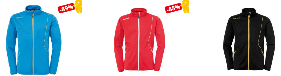 🧥🧥 Kempa Curve Classic Herren u. Kids leichte Sport Jacken für je 9,43€ (statt 20€) Restgrößen 🧥🧥 Kempa Curve Classic Herren u. Kids leichte Sport Jacken für je 9,43€ (statt 20€) Restgrößen