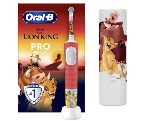 🦷 Oral B Pro Kids König der Löwen elektrische Zahnbürste für 19,99€ (statt 29€) + GRATIS Tonies Figur
