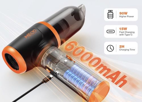 💨 MECO Eleverde Handheld Staubsauger & Gebläse für 19,49€ (statt 39€)