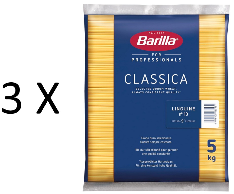 Fehler? 3x Barilla Bavette Hartweizen Pasta n. 13 ➡️ 5kg für 21,85€ (statt 46€) Fehler? 3x Barilla Bavette Hartweizen Pasta n. 13 ➡️ 5kg für 21,85€ (statt 46€)
