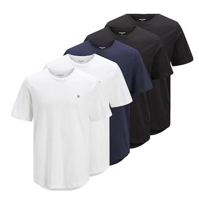 👕 5er Pack Jack & Jones T-Shirt für 24,29€ (statt 33€)