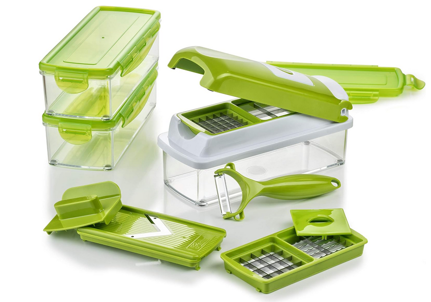 🥕🥒 Genius Nicer Dicer Smart Gemüseschneider 13 Teile für 25,12€ (statt 30€)