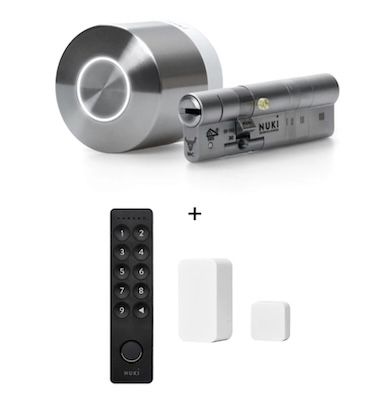 🔑 Nuki Smart Lock Ultra + Keypad 2.0 + Door Sensor für 449,95€ (statt 535€)
