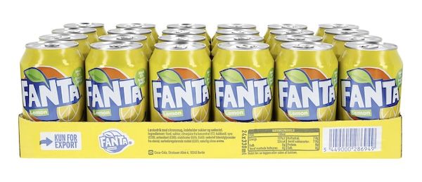 🍋 24x Fanta Lemon je 330ml Dose für nur 9,99€ (statt 20€)   nur 0,42€ pro Dose