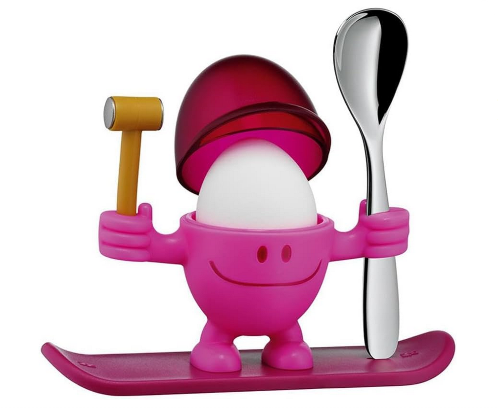 🥚 WMF McEgg Eierbecher mit Löffel Pink für 7,78€ (statt 13€)