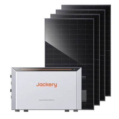 ⚡️ Jackery HomePower 2000 Ultra inkl. 4x 450 Wp bifazialen Solarmodulen für 829€ (statt 989€)