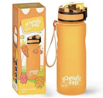 🥤 schmatzfatz Kinder-Trinkflasche mit Fruchteinsatz, 0,5L ab 11,81€ (statt 17€)
