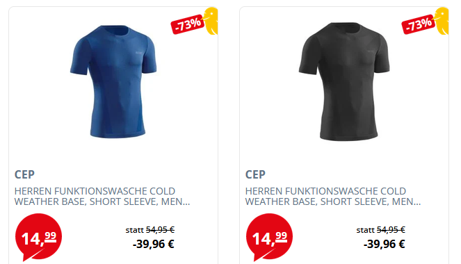 đ CEP Cold Weather Base Herren Funktions Sleeve fĂŒr je 20,97⏠(statt 28âŹ) đ CEP Cold Weather Base Herren Funktions Sleeve fĂŒr je 20,97⏠(statt 28âŹ)