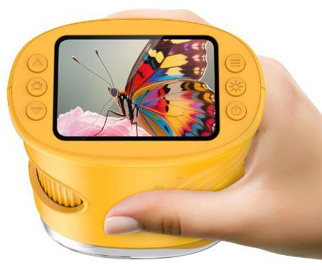 🔬 LELESUN tragbares Kindermikroskop (1000x) mit 2 Zoll Display für 19,74€ (statt 35€)