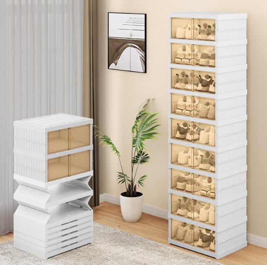 👞 18x YITAHOME stapelbare Schuhboxen für 51,59€ (statt 80€)